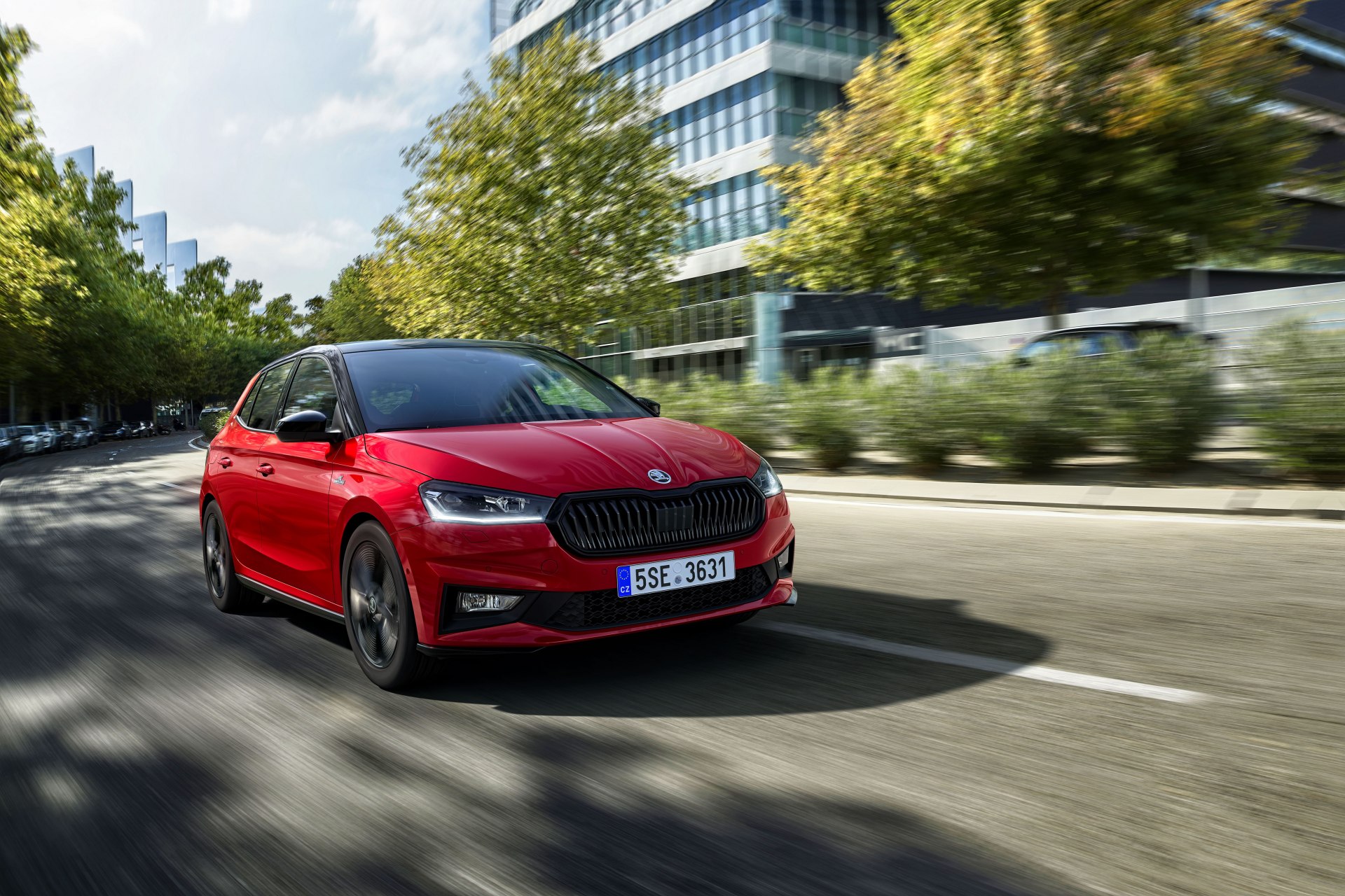Škoda Fabia Monte Carlo – športové exteriérové prvky