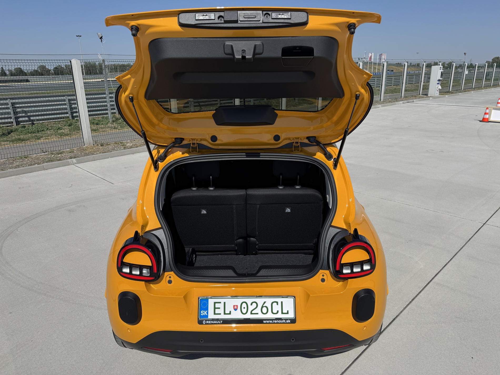 Renault Twingo batožinový prestor